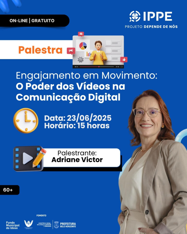Palestra: Engajamento em Movimento: O Poder dos Vídeos na Comunicação Digital