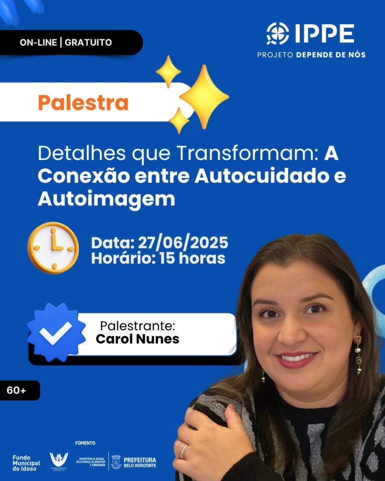 Palestra: Detalhes que Transformam: A Conexão entre Autocuidado e Autoimagem