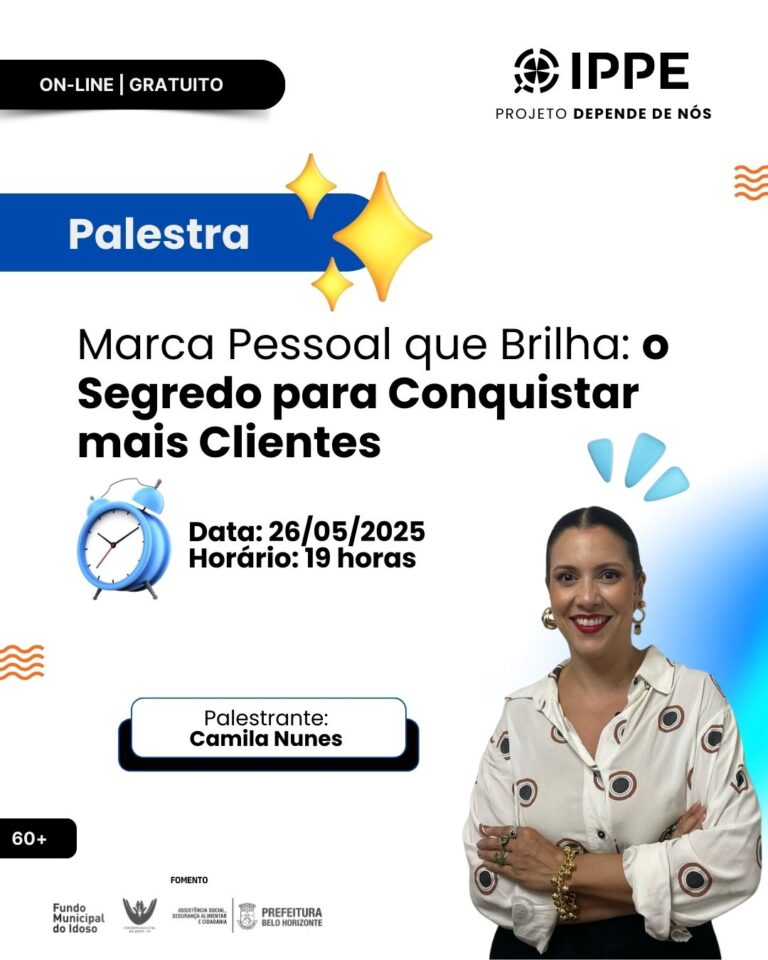 Palestra: Marca Pessoal que Brilha: o Segredo para Conquistar mais Clientes