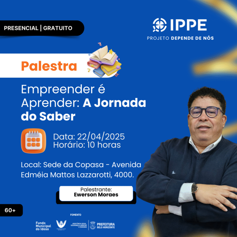 Palestra: Empreender é Aprender: A Jornada do Saber.