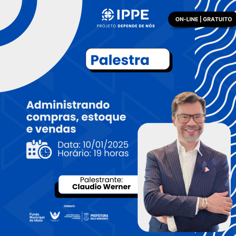 Palestra: Administrando compras, estoque e vendas.