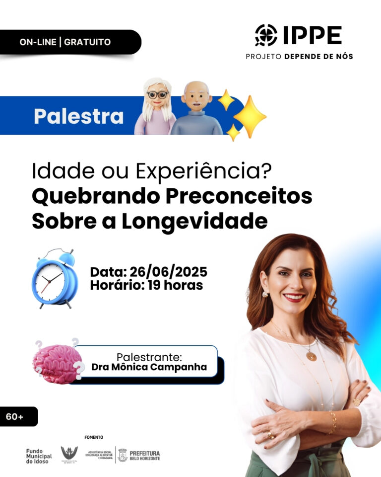 Palestra: Idade ou Experiência? Quebrando Preconceitos Sobre a Longevidade