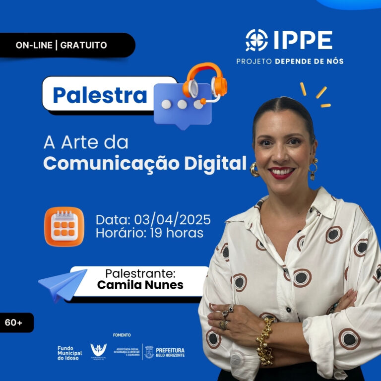 Palestra: A arte da comunicação digital.