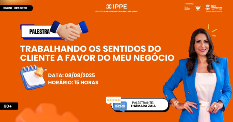 Palestra: Trabalhando os sentidos do cliente a favor do meu negócio.
