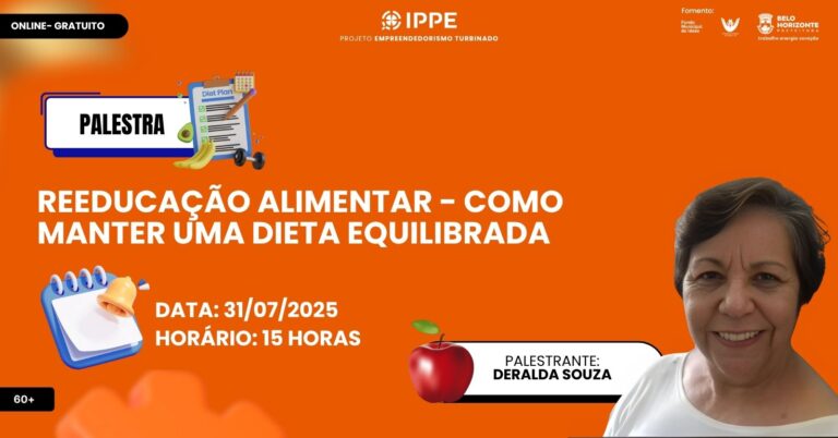 Palestra: Reeducação Alimentar – Como Manter Uma Dieta Equilibrada