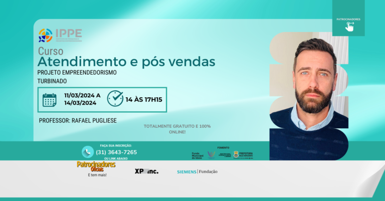 Minicurso: Atendimento e pós vendas