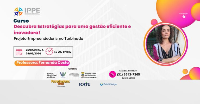 Minicurso: Descubra Estratégias para uma gestão eficiente e inovadora!