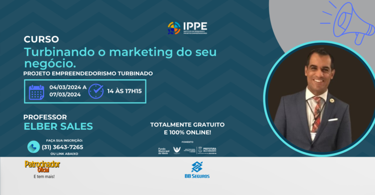 Minicurso: Turbinando o marketing do seu negócio.