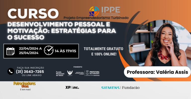 Minicurso: Desenvolvimento pessoal e motivação: estratégias para o sucesso