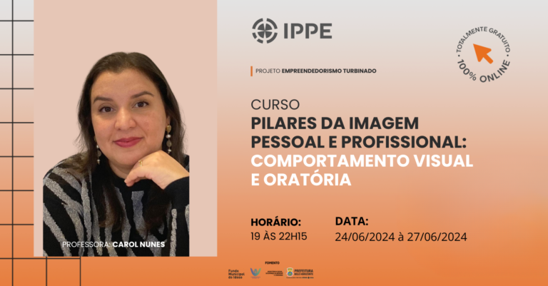 Minicurso: Pilares da imagem pessoal e profissional: comportamento visual e oratória