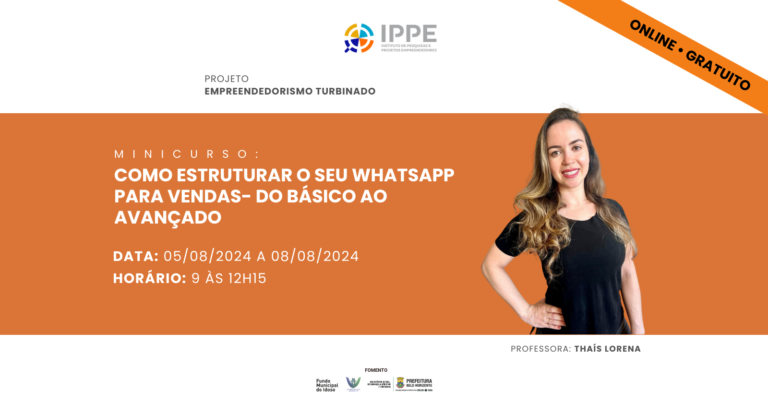 Minicurso: Como estruturar o Whatsapp para vendas