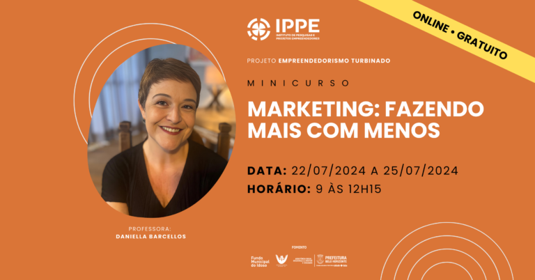 Minicurso: Marketing: fazendo mais com menos