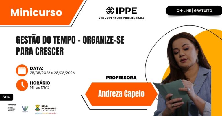 Minicurso: Gestão Do Tempo – Organize-Se Para Crescer