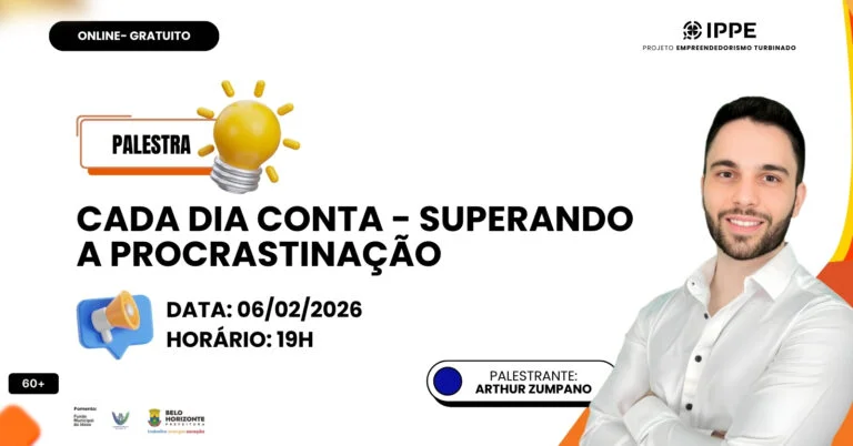 Palestra: Cada Dia Conta – Superando a Procrastinação