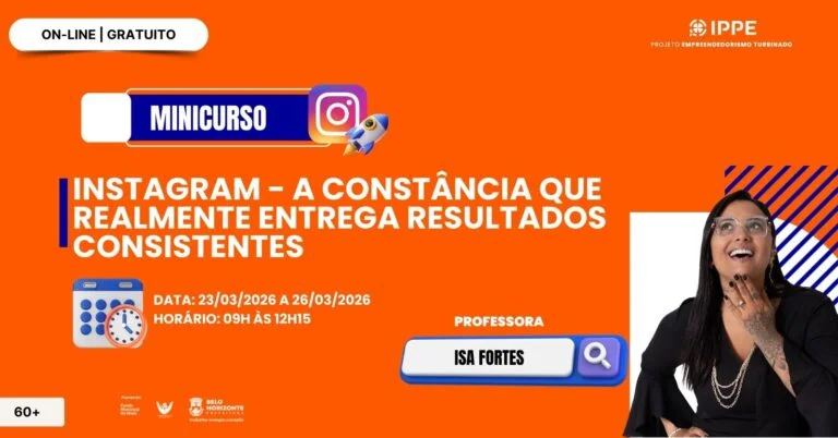 Minicurso: Instagram – A Constância Que Realmente Entrega Resultados consistentes